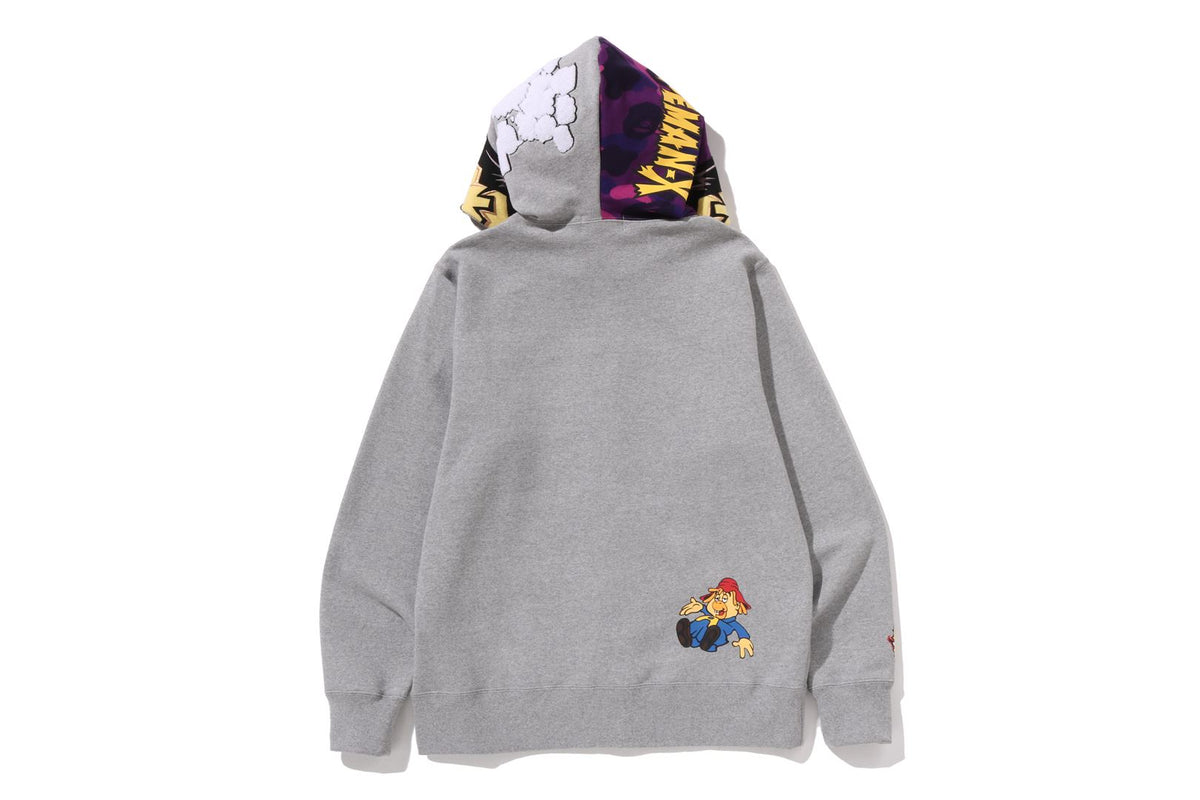 BAPEMAN-X FULL ZIP HOODIE