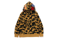 1ST CAMO SHARK FULL ZIP HOODIE