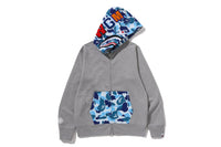ABC CAMO SHARK FULL ZIP HOODIE