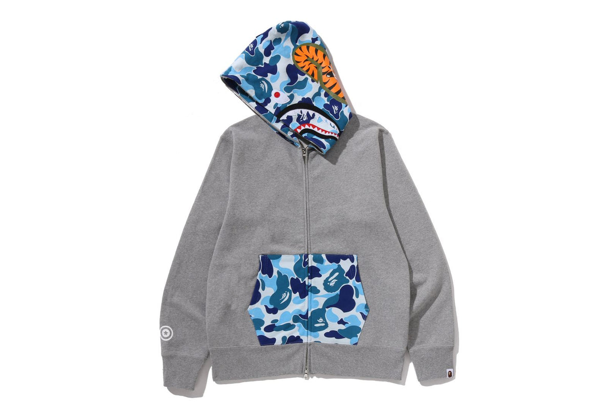 ABC CAMO SHARK FULL ZIP HOODIE