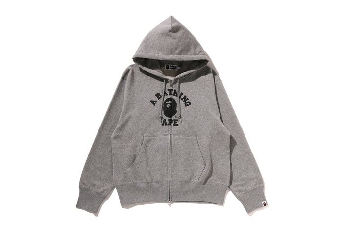COLLEGE ZIP HOODIE LADIES
