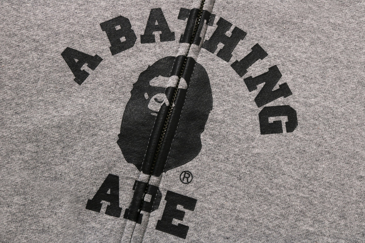 COLLEGE ZIP HOODIE LADIES