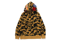1ST CAMO SHARK FULL ZIP HOODIE