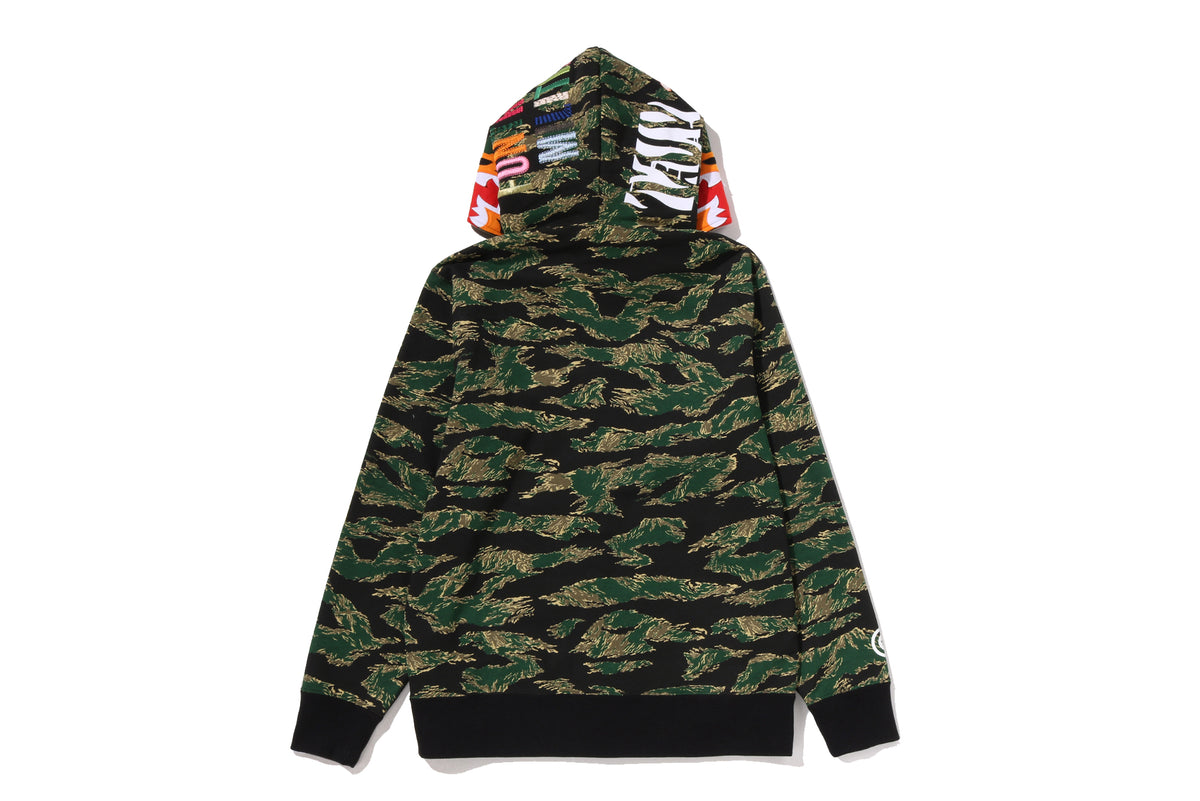 TIGER CAMO TIGER FULL ZIP HOODIE