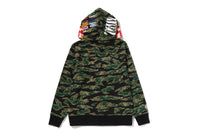 TIGER CAMO TIGER FULL ZIP HOODIE
