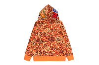 SPLASH CAMO SHARK FULL ZIP HOODIE