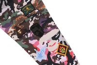 HYBRID CAMO MULTI BADGE SHARK RELAXED FIT FULL ZIP HOODIE