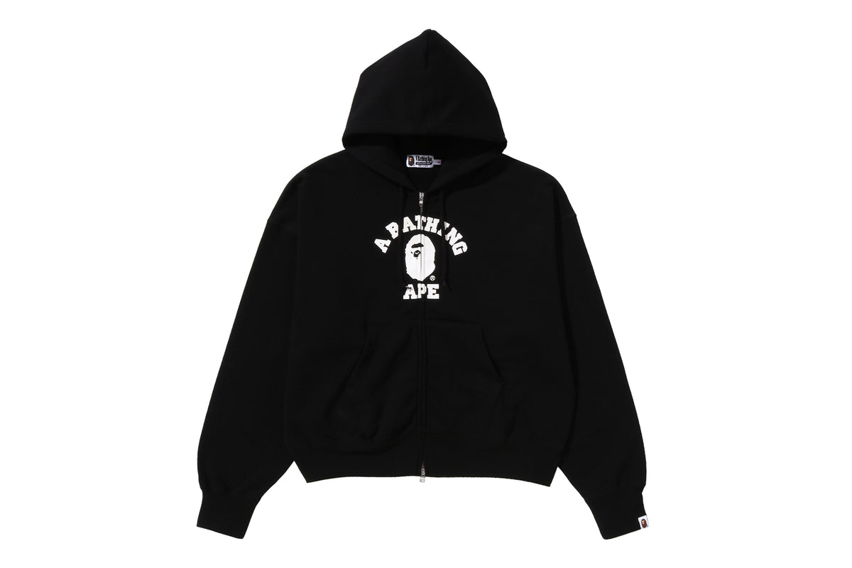 COLLEGE OVERSIZED ZIP HOODIE