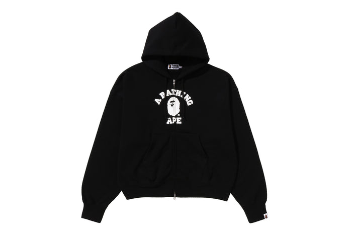 COLLEGE OVERSIZED ZIP HOODIE