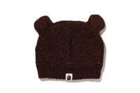 MILO FACE BEAR EAR BABY KNIT CAP KIDS