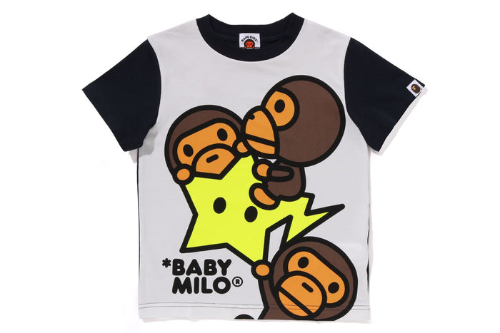 BABY MILO STA GLOW IN THE DARK PANEL PRINT TEE KIDS