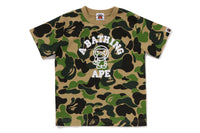 BAPE KIDS ABC CAMO BABY MILO COLLEGE T-SHIRT