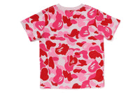 BAPE KIDS ABC CAMO BABY MILO COLLEGE T-SHIRT