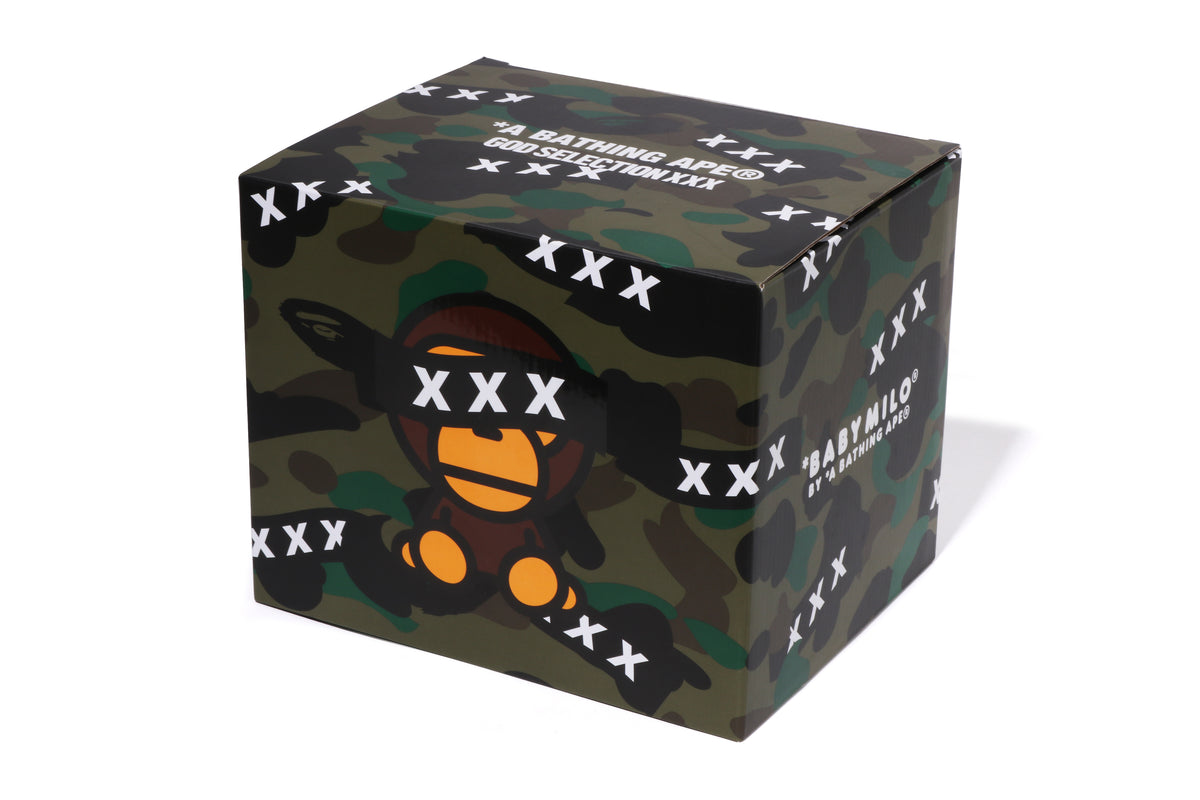 BAPE X GOD SELECTION XXX BABY MILO FIGURE