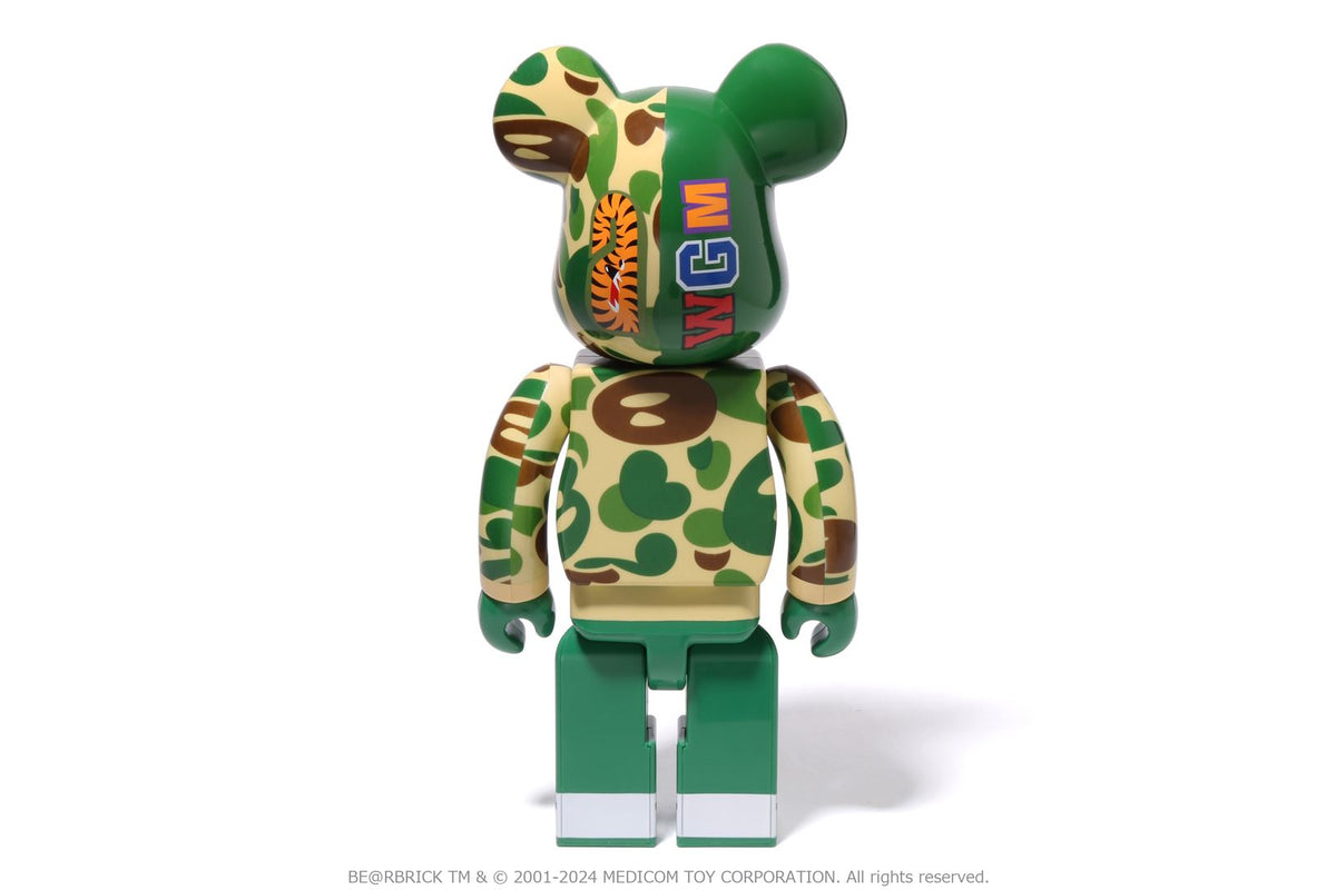 BABY MILO CAMO SHARK BE@RBRICK 100% & 400%