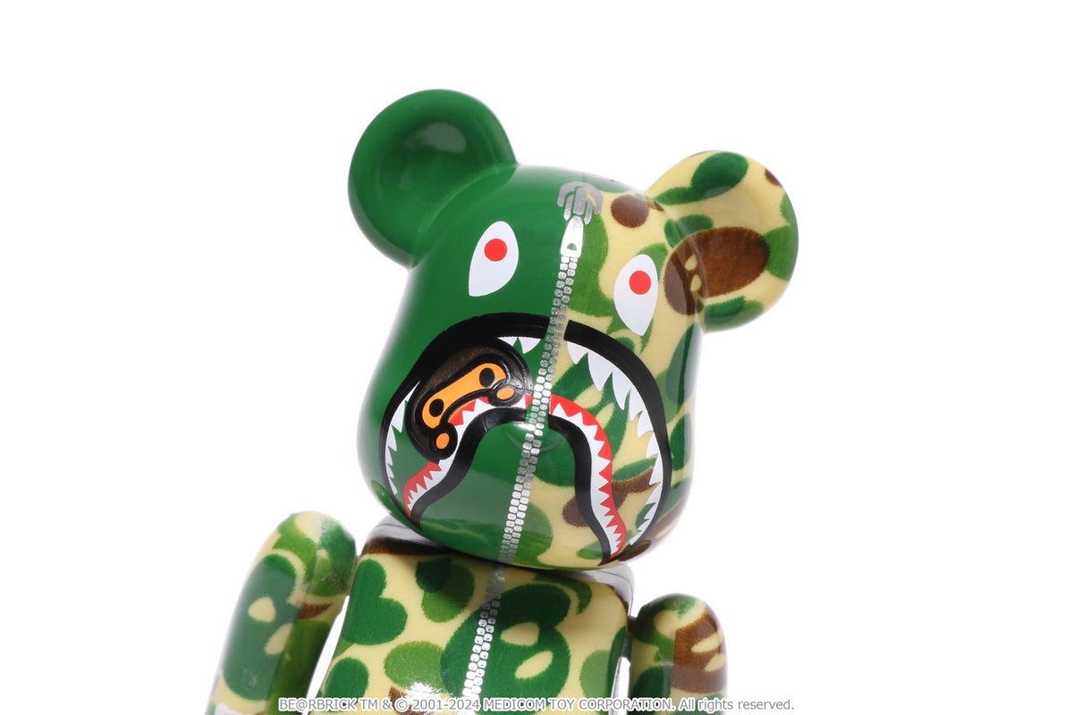 BABY MILO CAMO SHARK BE@RBRICK 100% & 400%