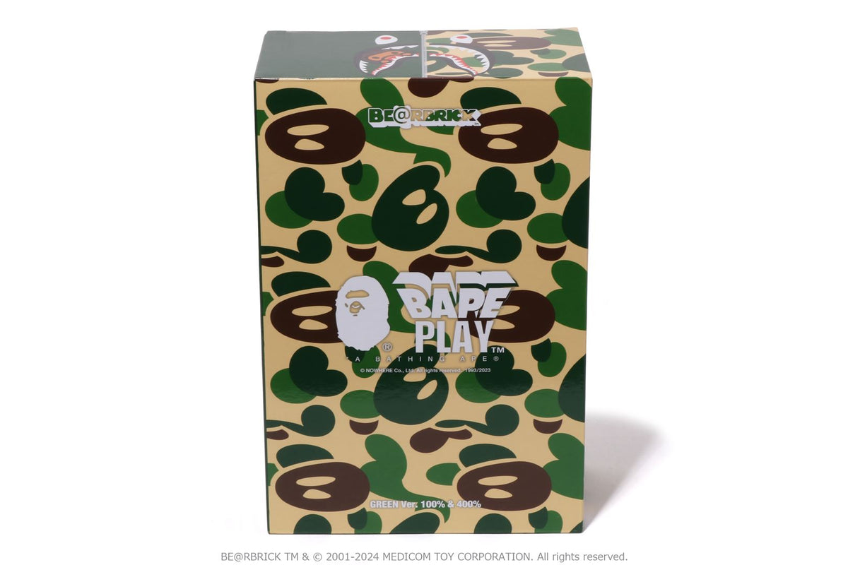 BABY MILO CAMO SHARK BE@RBRICK 100% & 400%