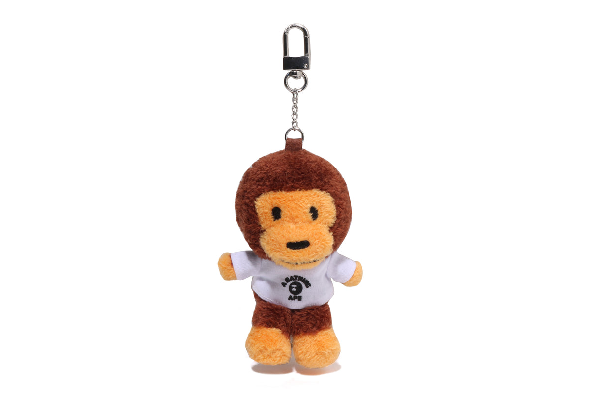 BABY MILO COLLEGE TEE PLUSH DOLL KEYCHAIN