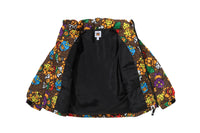 MILO MULTI DINOSAURS PATTERN ZIP HOODIE PADDED JACKET KIDS