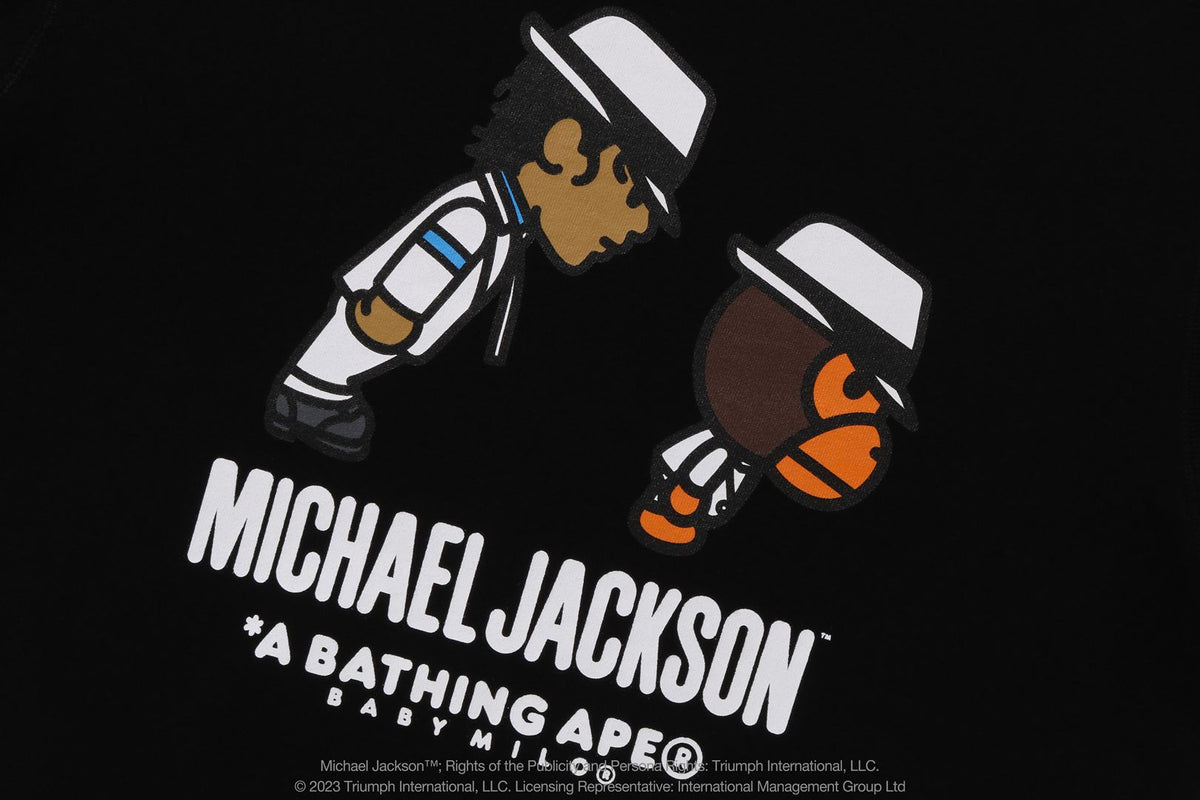 BAPEÂ® X MICHAEL JACKSON BABY MILO CREWNECK