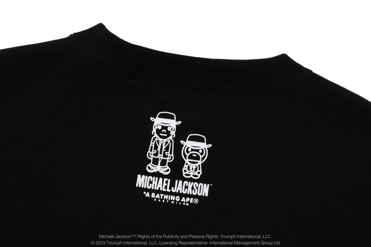 BAPEÂ® X MICHAEL JACKSON BABY MILO CREWNECK