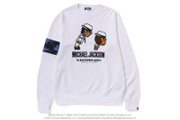 BAPEÂ® X MICHAEL JACKSON BABY MILO CREWNECK