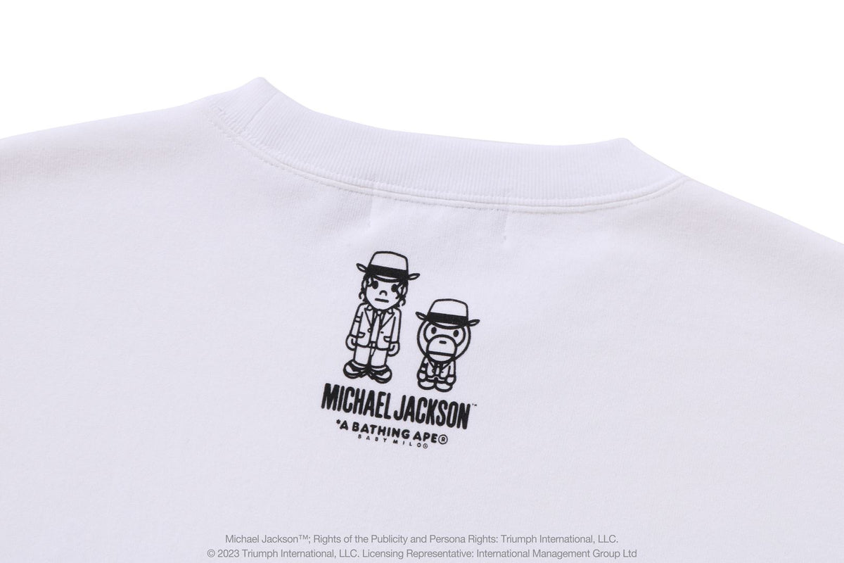 BAPEÂ® X MICHAEL JACKSON BABY MILO CREWNECK