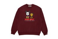 BAPE X DISNEY MICKEY MOUSE BABY MILO RELAXED FIT CREWNECK