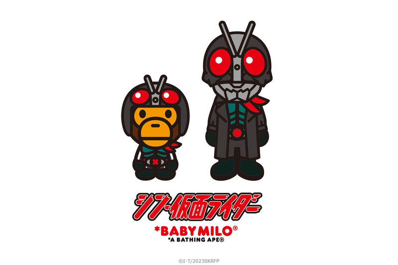 BAPE® X SHIN KAMEN RIDER NO.2 BABY MILO TEE