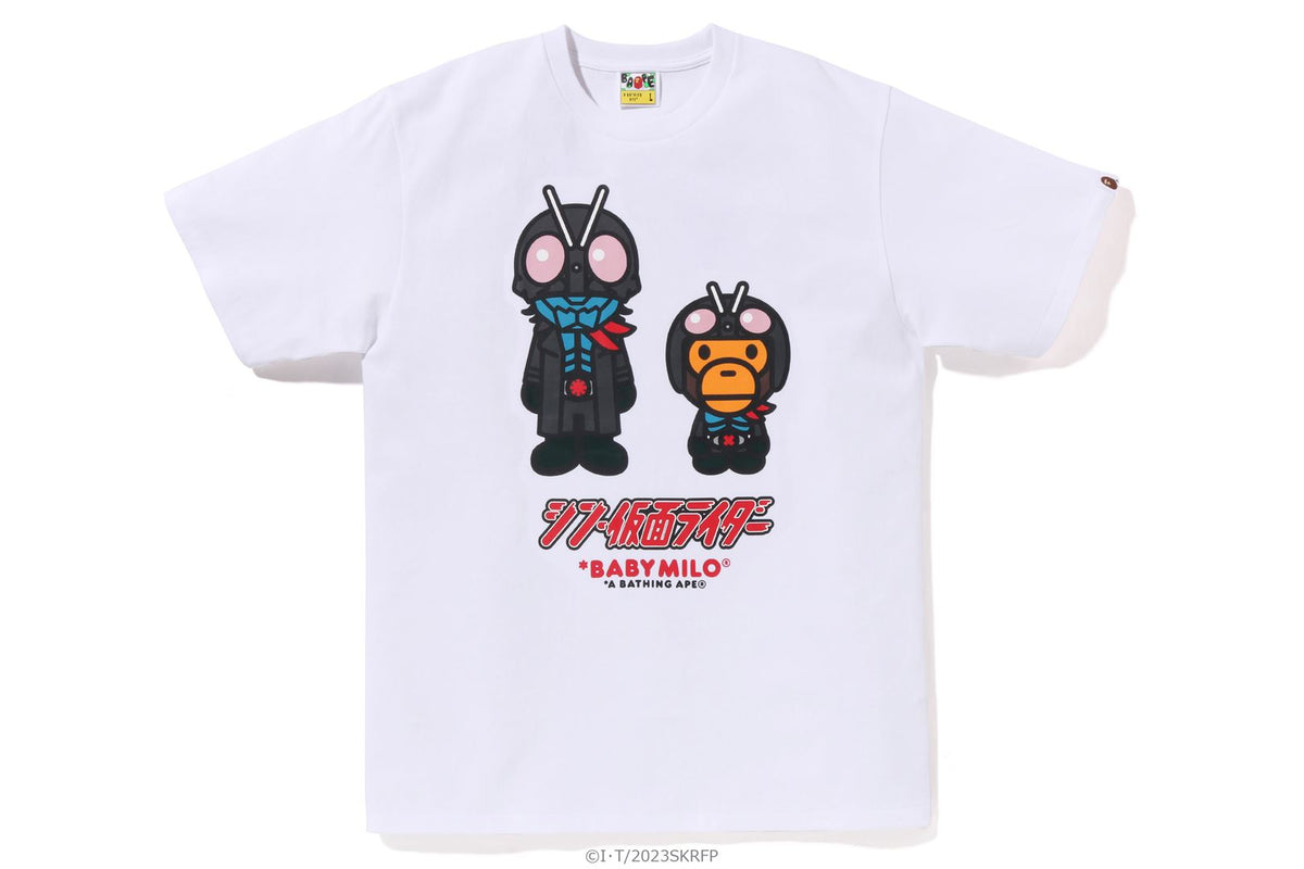 BAPEÂ® X SHIN KAMEN RIDER NO.1 BABY MILO TEE