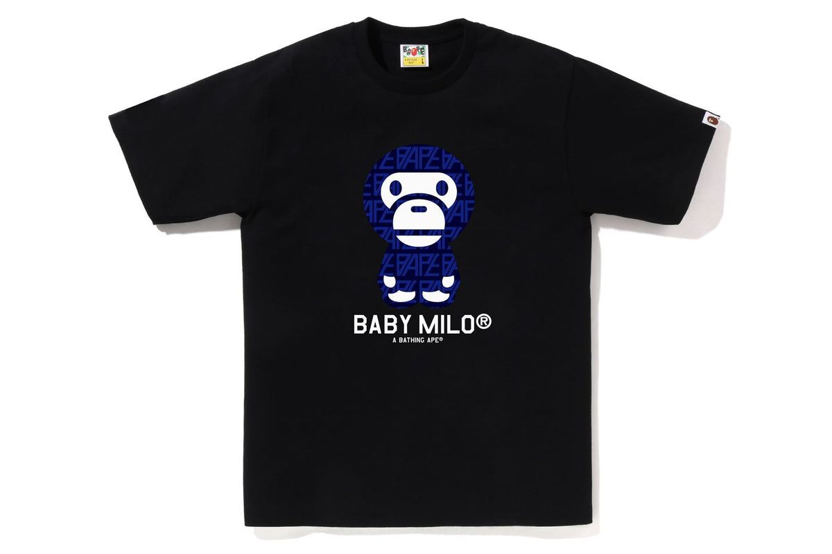 BAPE LOGO MONOGRAM BABY MILO TEE