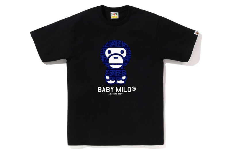 BAPE LOGO MONOGRAM BABY MILO TEE