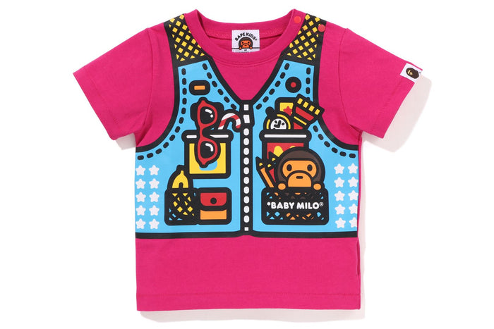 BABY MILO FISHING VEST PRINT TEE