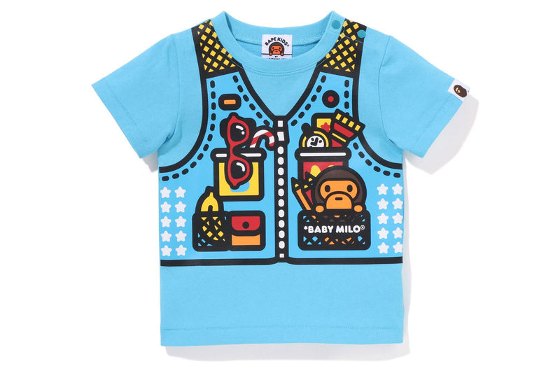 BABY MILO FISHING VEST PRINT TEE