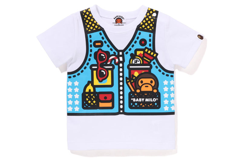 BABY MILO FISHING VEST PRINT TEE