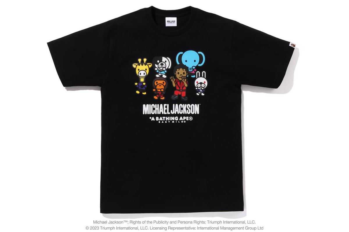 BAPEÂ® X MICHAEL JACKSON BABY MILO TEE