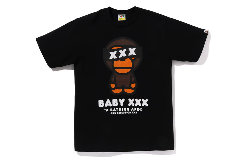 BAPE X GOD SELECTION XXX BABY MILO TEE