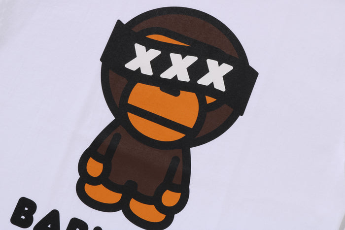 BAPE X GOD SELECTION XXX BABY MILO TEE