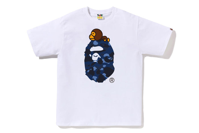 COLOR CAMO MILO ON BIG APE TEE