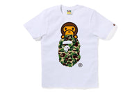 ABC CAMO MILO ON APE HEAD TEE LADIES