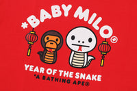 YEAR OF THE SNAKE BABY MILO TEE