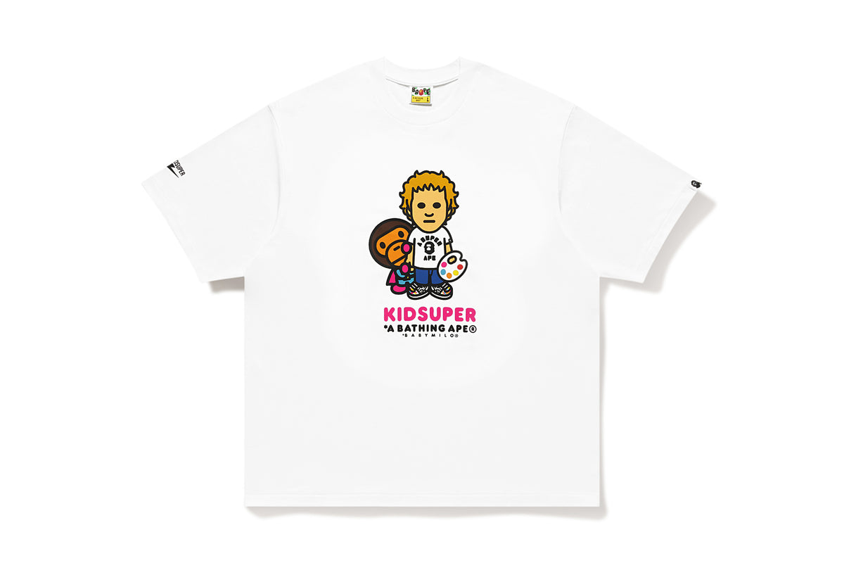 BAPE X KIDSUPER MILO MENS T-SHIRT