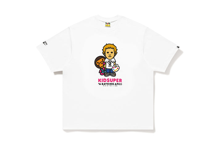 BAPE X KIDSUPER MILO MENS T-SHIRT