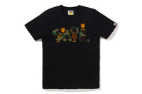 1ST CAMO MILO BAPE LOGO TEE