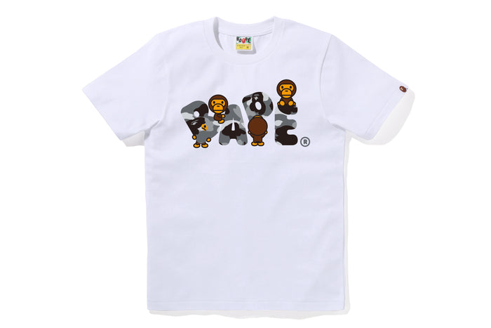 1ST CAMO MILO BAPE LOGO TEE