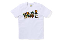 1ST CAMO MILO BAPE LOGO TEE