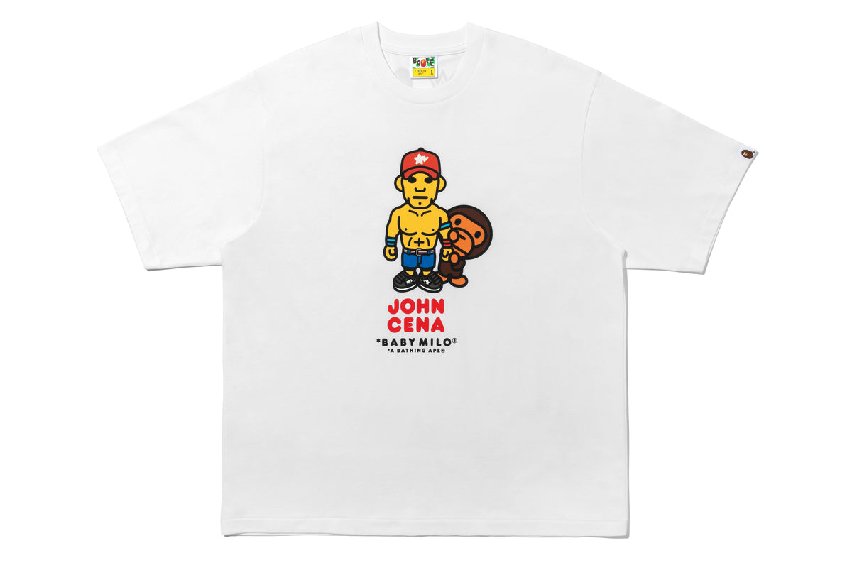 BAPE X WWE JOHN CENA BABY MILO RELAXED FIT TEE