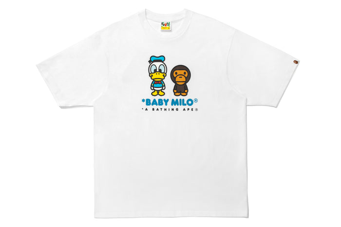 BAPE X DISNEY DONALD DUCK BABY MILO RELAXED FIT TEE