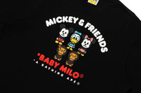 BAPE X DISNEY MICKEY & FRIENDS BABY MILO RELAXED FIT TEE