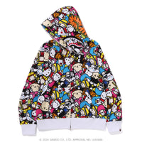 BABY MILO X SANRIO CHARACTERS - SHARK FULL ZIP HOODIE